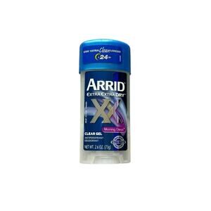 Arrid Extra Extra Dry XX Clear Gel Morning Clean Antiperspirant Deodorant NEW